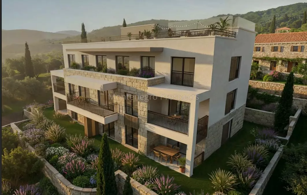 New apartments with sea views in dobrota kotor bay 2