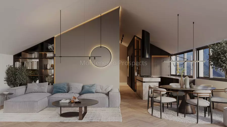 Penthouse for sale dobrota 13844 12