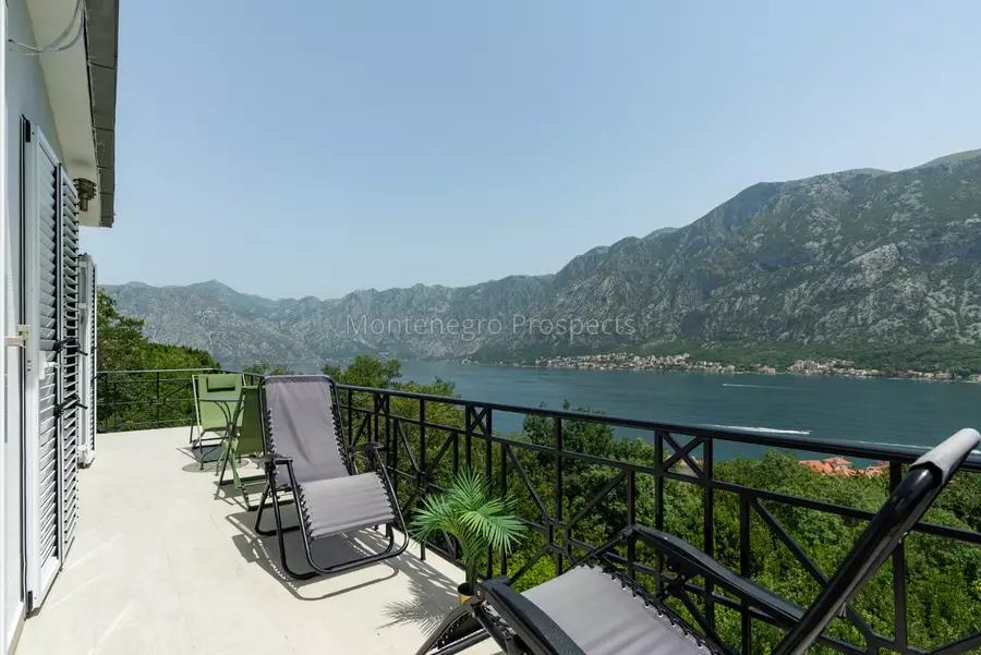 Two bedroom apartment with sea views in prcanj kotor bay 13854 14
