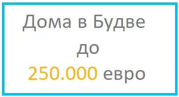 Дом в Будва дo 250.000 Eврo