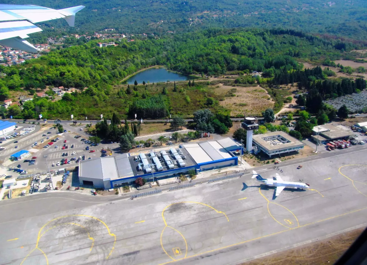аэропорты черногории